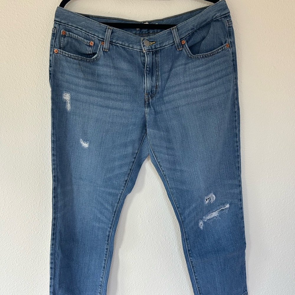 Levi's Light Blue “Boyfriend” Fit Jeans
